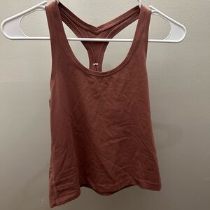 Lululemon Cool Racerback Short Tank Top *Nulu Spiced Chai